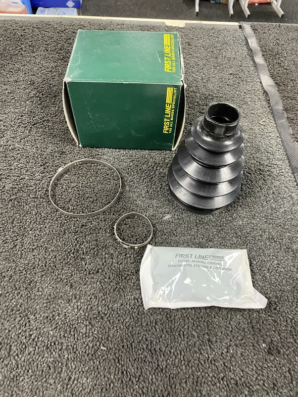 FRONT OUTER CV JOINT BOOT KIT FIT CITROEN C2 VTS 1.6 C3 PLURIEL 117MM