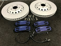 FOR AUDI A7 Q7 A8 4M 2015ON FRONT VENTED BRAKE DISC PAIR BRAKE PAD SENSORS 375mm