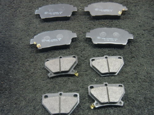 YARIS VITZ  1.0 VVTI 99-06  FRONT REAR DISC BRAKE PADS