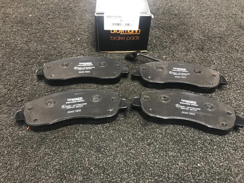 FOR NISSAN NV400 MOVANO RENAULT MASTER 2.3 DCI 125 SL35  FRONT BRAKE PADS 