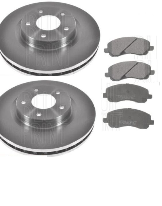 FOR JEEP PATRIOT COMPASS FRONT BRAKE DISCS BRAKE PADS 294MM