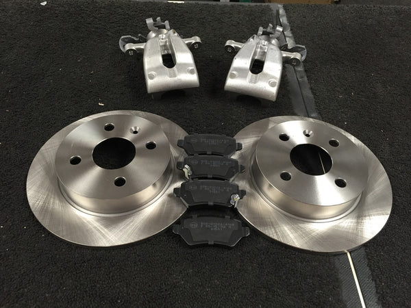 VAUXHALL ASTRA G MK4 1998-04 REAR BRAKE DISC BRAKE CALIPERS 4 STUD