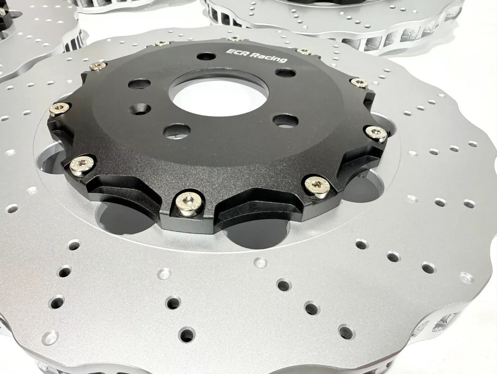 AUID R8 2007-15 PERFORMANCE WAVEY FLOATING BRAKE DISCS  FRONT REAR
