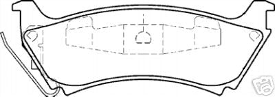 FOR MERCEDES ML270 430 320  MINTEX  BRAKE PADS REAR 1998>