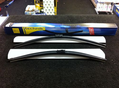 GOLF POLO BORA JETTA FLAT BEAM AEROFLEX WIPER BLADES X2