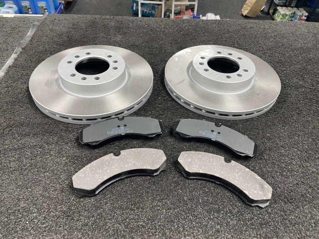 FIT IVECO DAILY 65C11 C13 C14 C15 C16 C17 TWIN WHEEL FRONT BRAKE DISC PAD