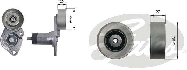 C5 C8 ULYSSE CLIO LAGUNA V6  FAN  BELT TENSIONER KIT