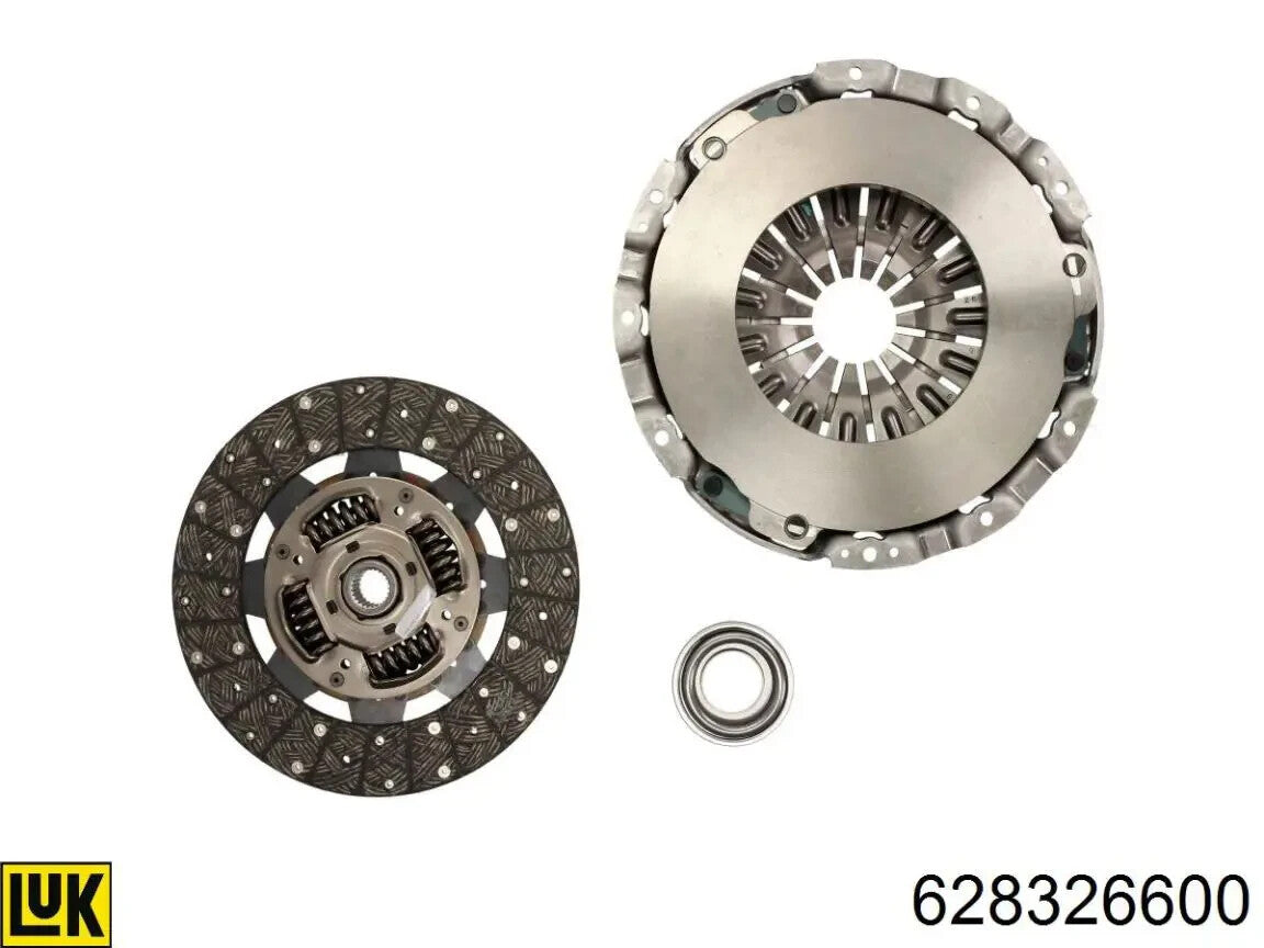 FOR NISSAN NAVARA D40 PATHFINDER 2010-15 LUK CLUTCH KIT FOR DUAL MASS FLYWHEEL