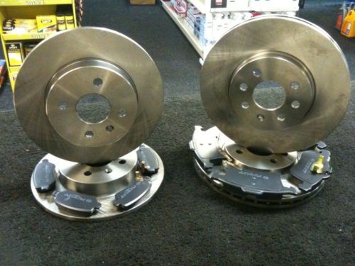 MERIVA  CDTI COMBO  BRAKE DISCS & PADS FRONT REAR 280MM