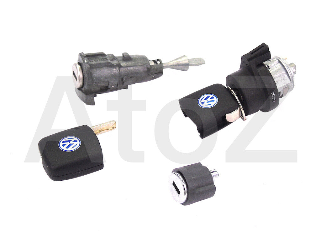 Genuine Door Ignition Lock Cylinder Set 1K5800375B For VW Golf  Jetta Bora A5