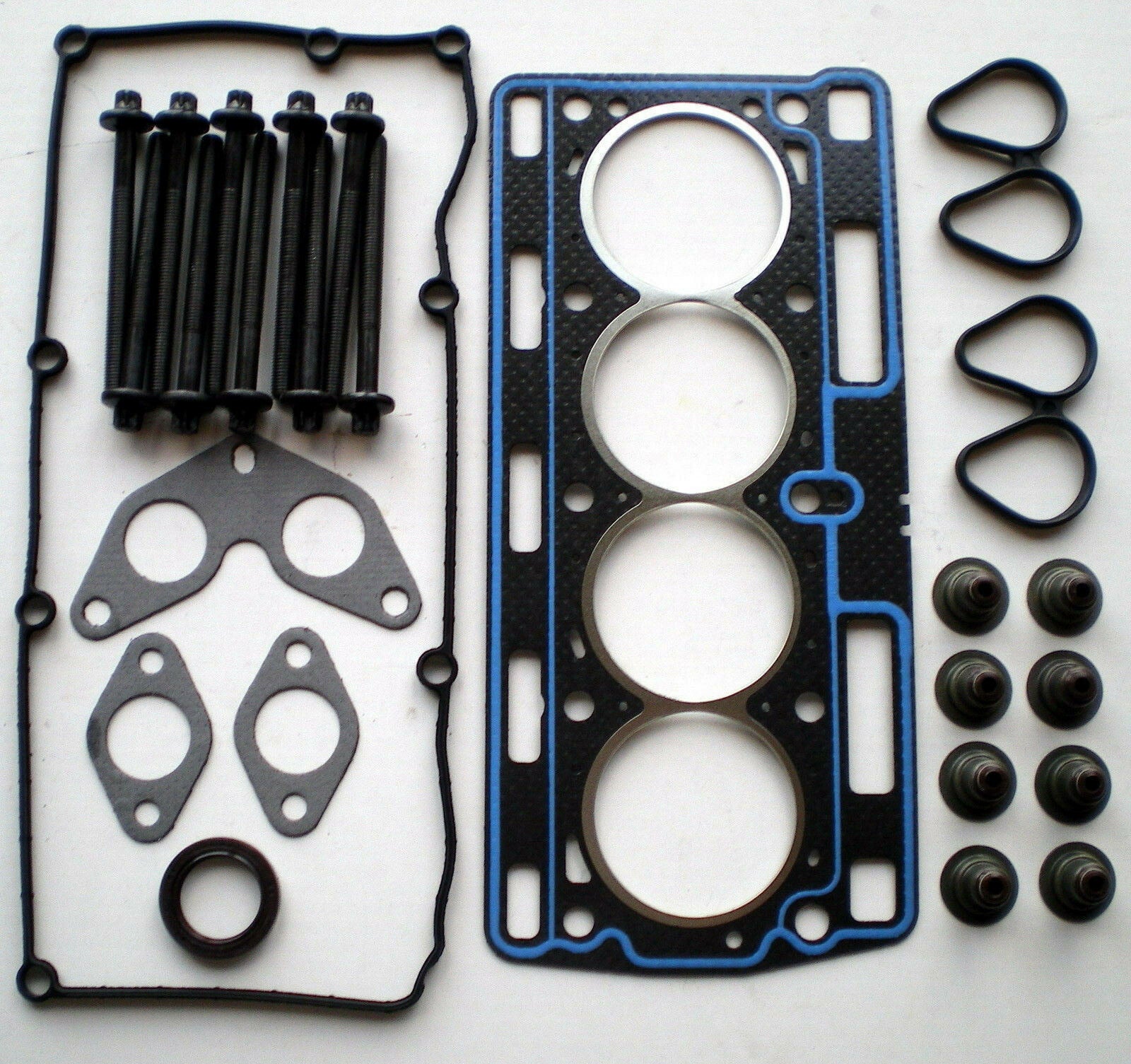 FOR RENAULT CLIO KANGOO TWINGO 1.2 8V 2001 ON D7F HEAD GASKET SET & HEAD BOLTS