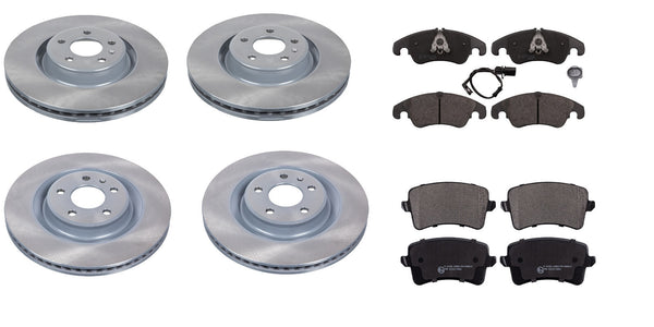 FOR  AUDI Q5 S4 S5 3.0 4.2 SPORT FRONT REAR BRAKE DISC BRAKE PADS