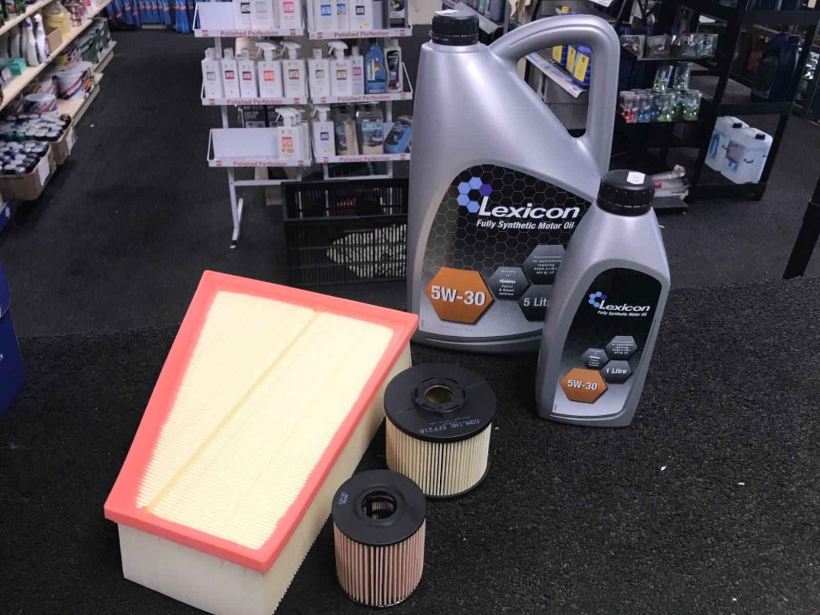 MONDEO MK4 07-14 2 TDCI OIL AIR FUEL FILTER 6LT 5W30 SYNTHETIC OIL SERVICE KIT