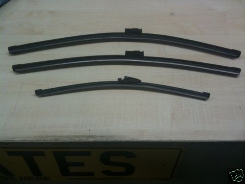 VW POLO MK5 2001-2005 FRONT & REAR WIPERS OE QUALITY