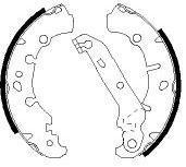 FIESTA FUSION  KA PUMA COURIER 99> REAR BRAKE SHOES ABS
