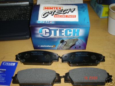FOR S2000 BRAKE BRAKE PADS CTECH MDB2044M1144 MDB1564M1144 RACING FRONT REAR