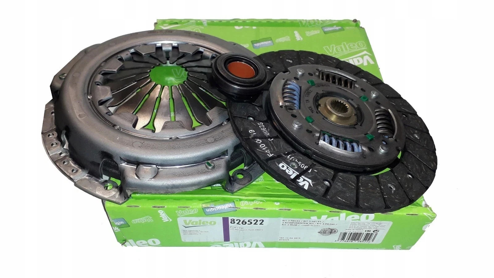 GENUINE VALEO CLUTCH KIT BRAND NEW 3 PCE GRANDE PUNTO 1.4 2006-2011