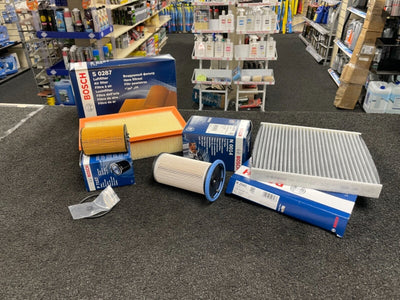 AUDI A3 2.0TDI BKD SERVICE KIT OIL FILTER AIR FILTER FUEL carbon CABIN FILTER