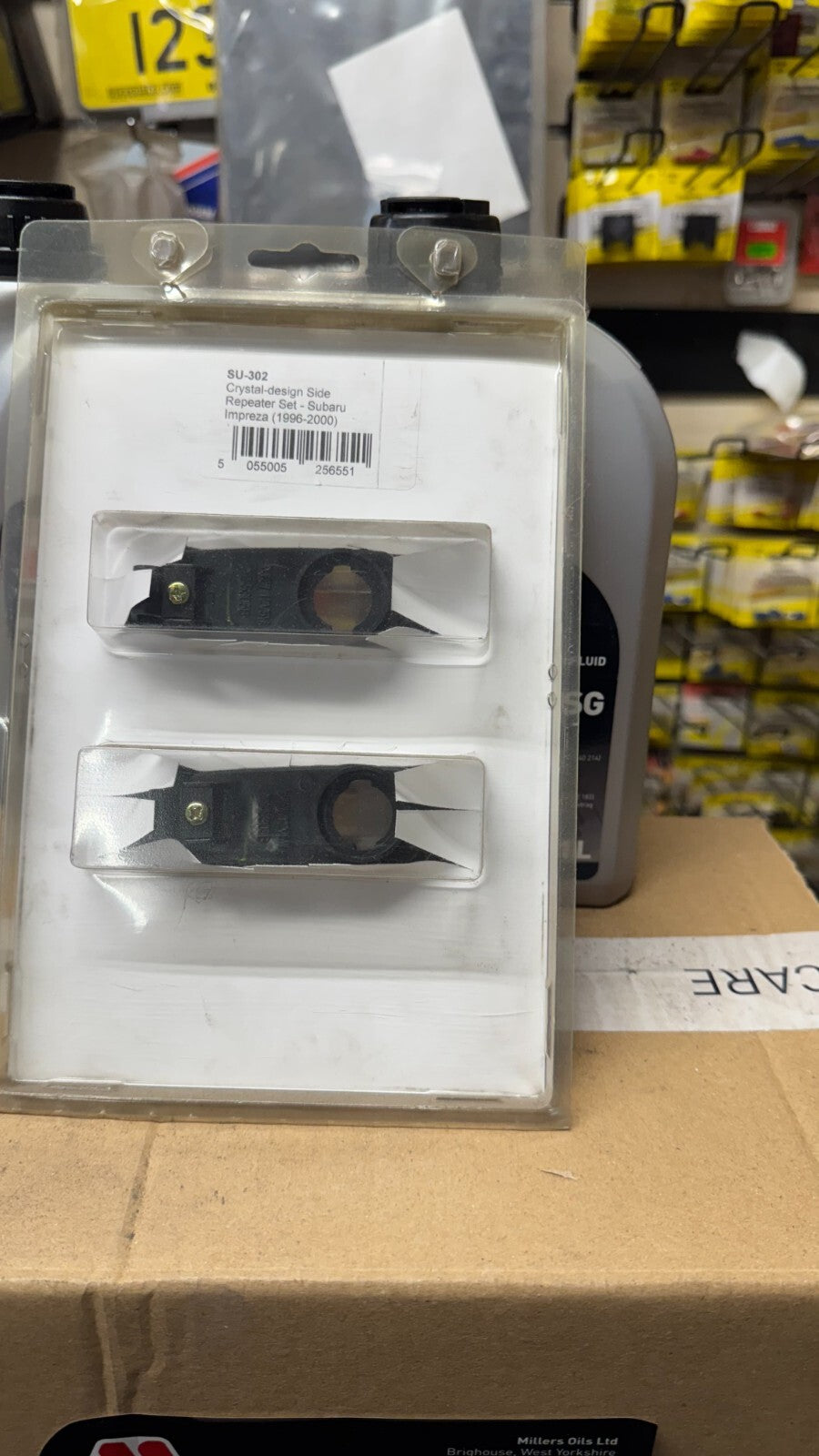RETRO FRONT SIDE CLEAR INDICATOR BLINKER SIGNAL REPEATERS FIT SUBARU IMPREZA 96-