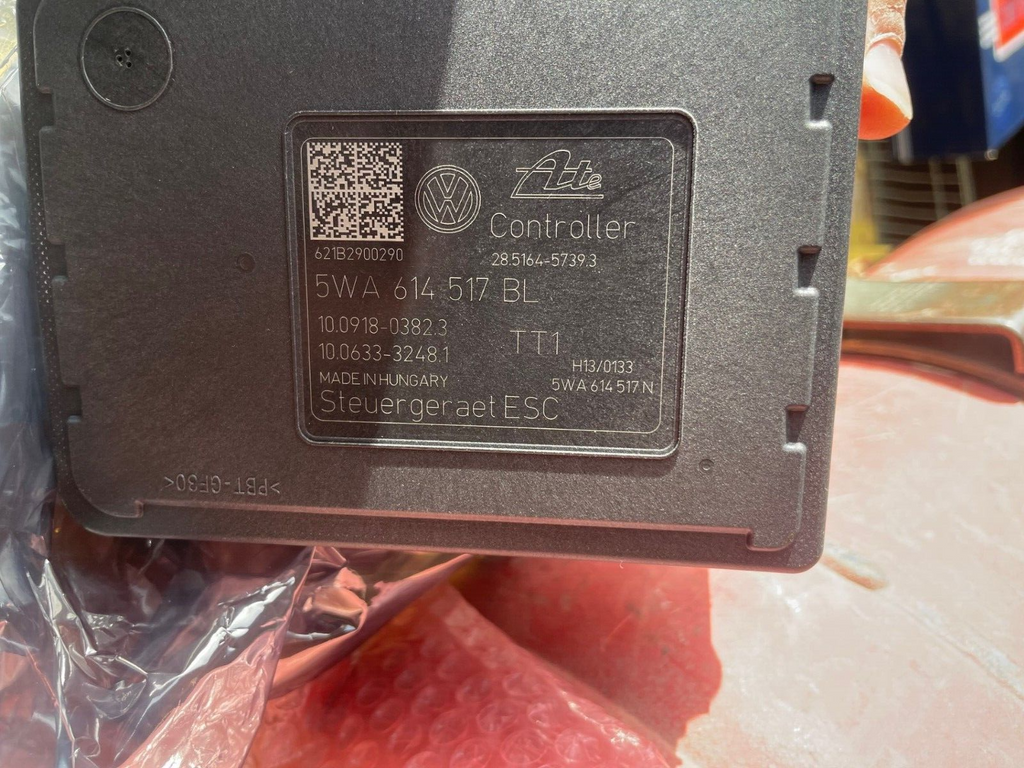 VW GOLF R GTi S3 A3 SEAT ABS CONTROL MODULE MODULATOR PUMP MOTOR 5WA614517BLBEF