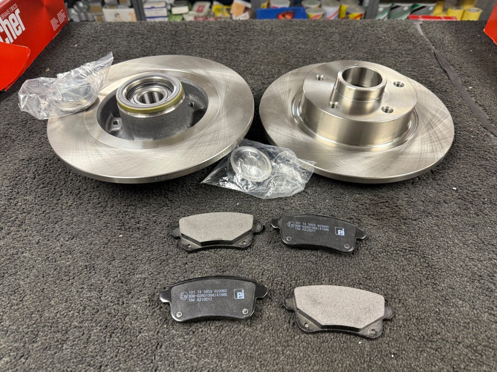 FOR  GRAND SCENIC PRIVILEGE DCI (MK3 (Ph1) (X95))  REAR DISCS AND PADS
