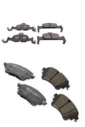 A4 ALLROAD TDI QUATTRO MK5 B9 DRILLED GROOVED BRAKE DISCS PADS FRONT REAR 338m