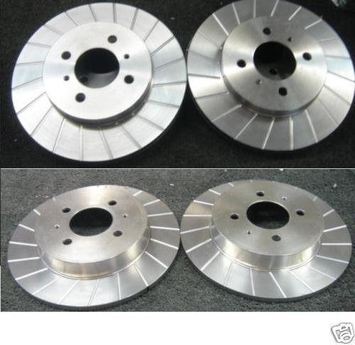 STARLET GLANZA TURBO EP91 EP82 GROOVED BRAKE DISC FRNT