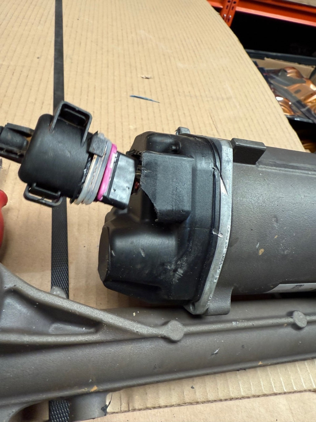 NEW GENUINE GOLF R MK7 7.5 GTD GTi  ELECTRIC POWER STEERING RACK BROKEN PLUGS