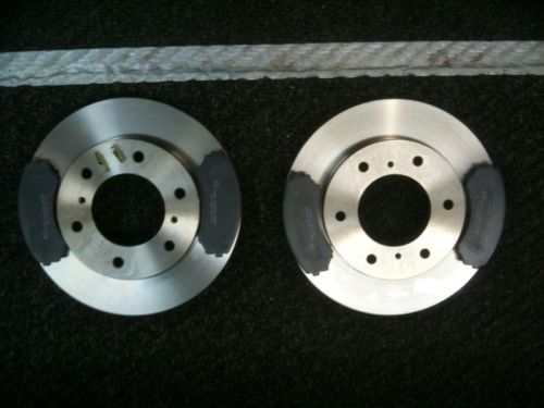 FOR MITSUBISHI PAJERO SHOGUN 3.2DiD 3.5 BRAKE DISC BRAKE PADS FRONT