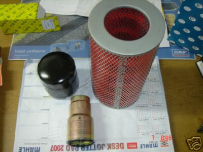 FOR TOYOTA HIACE POWER VAN D4D  2001 on  OIL AIR FUEL FILTERS