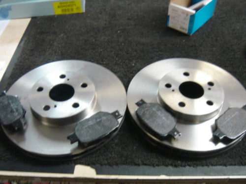 FOR TOYOTA CELICA VVTI 190 BRAKE DISCS BRAKE PADS FRONT 275