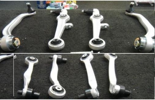 AUDI A4 B7 TDi FSi S LINE QUATTRO 04-07 FRONT SUSPENSION TRACK CONTROL ARMS KIT