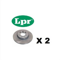 FOR OPEL/VAUXHALL CORSA C MERIVA TIGRA 1.4 1.8 FRONT VENTED 260MM BRAKE DISCS