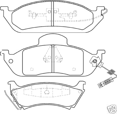 FOR MERCEDES ML270 430 320  MINTEX FRONT & REAR BRAKE PADS