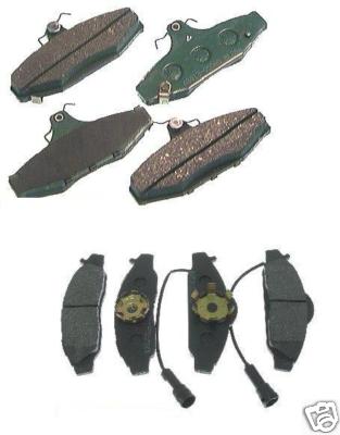 SSANGYONG MUSSO KORANDO BRAKE PADS FRONT REAR BRAKE PBR CALIPERS