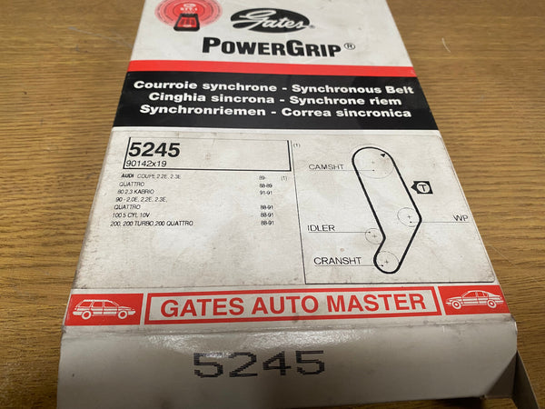 FOR AUDI QUATTRO 2.1 2.2 UR 90 100 200 GATES POWERGRIP TIMING BELT 5245