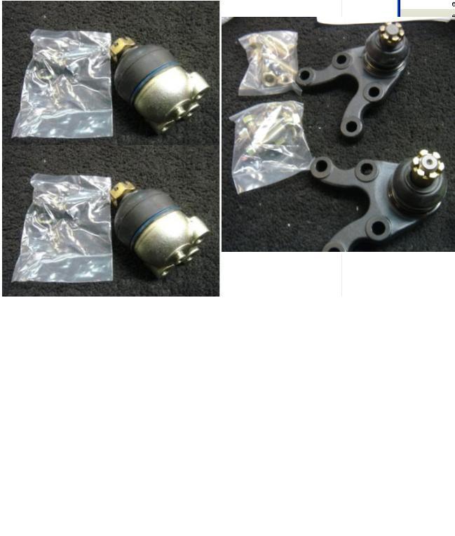FOR MITSUBISHI DELICA IMPORT 2.8TD P8W 2 TOP UPPER + LOWER BALL JOINTS
