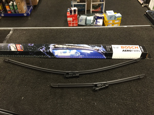 ALFA MiTo TWIN JTDM MULTIAIR 2 WIPER BLADES BOSCH AERO TWIN 650mm+380mm  