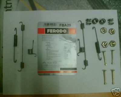 CITROEN SAXO  PEUGEOT 106 REAR BRAKE SHOE FITTING KIT