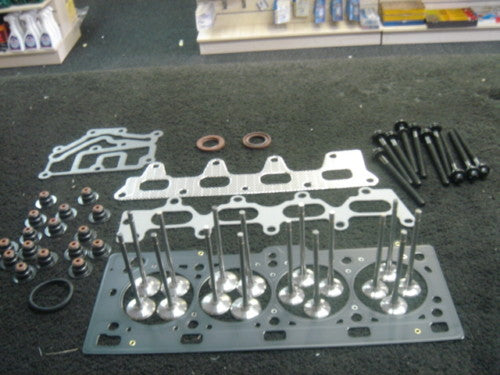 FOR LAGUNA 16V HEAD GASKET SET INLET EXHAUST VALVE HEAD GASKET HEAD BOLTS