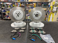 5 SERIES 520D XDRIVE M SPORT (MK7 (G30))  FRONT REAR DISCS PADS DRILLED GROOVED