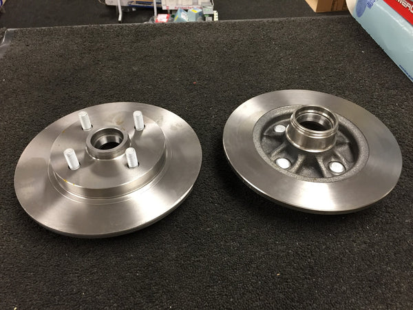 FOR TOYOTA GLANZA STARLET EP91 EP82 TURBO REAR BRAKE DISCS BRAKE PADS NO ABS