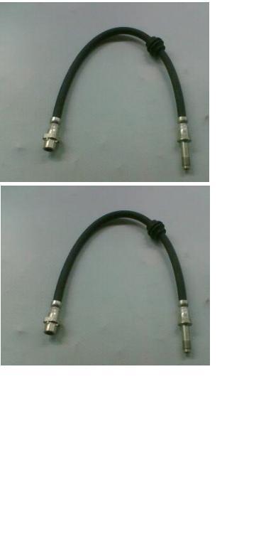  FOR FIAT MULTIPLA 1.6 1.9TD  2 FRONT BRAKE HOSES NEW 