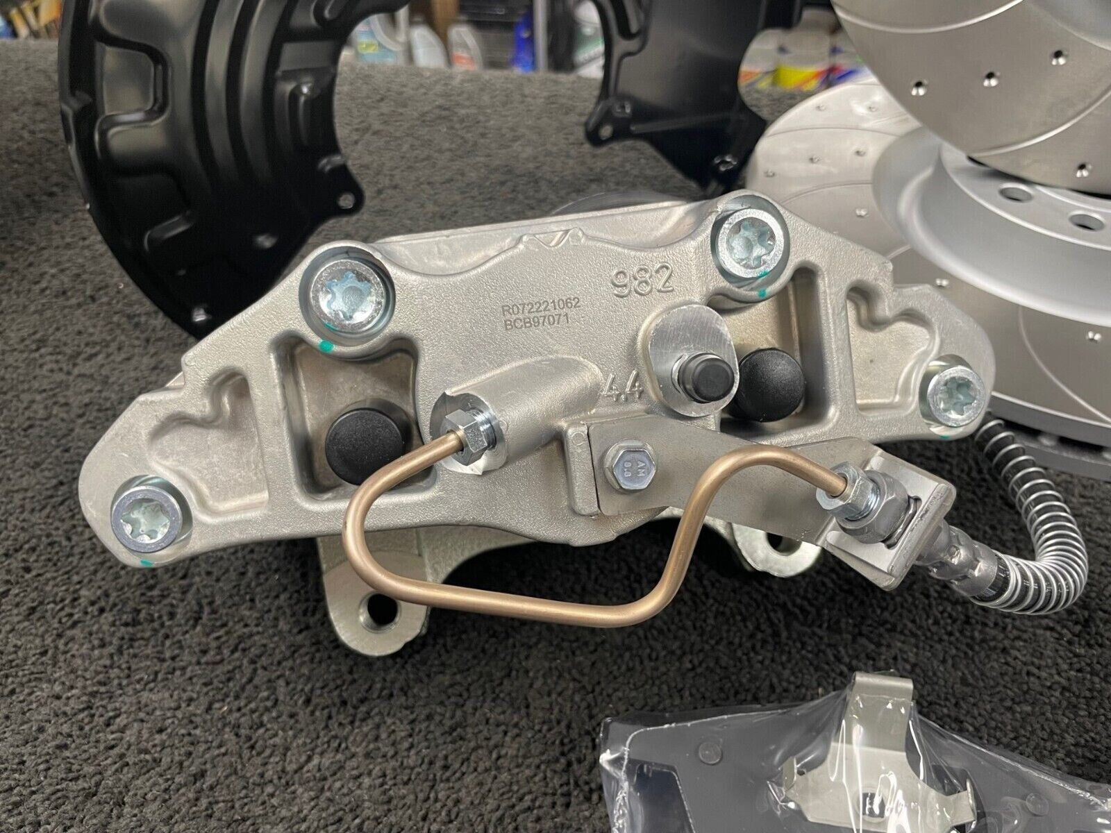 SEAT LEON TSI TDI FR 1P CUPRA R BIG BRAKE UPGRADE CONVERSION KIT FRONT 345MM