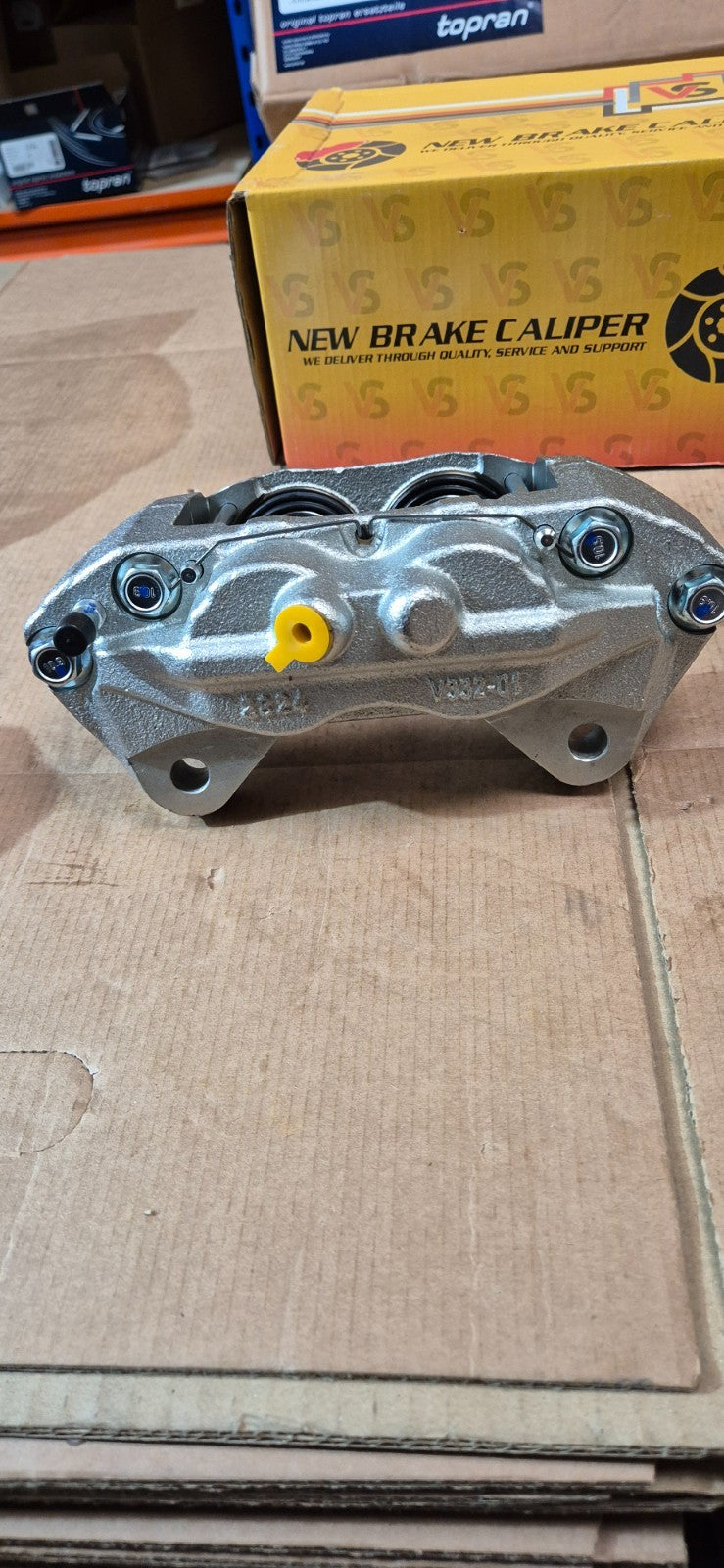 FRONT OS RH BRAKE CALIPER FOR TOYOTA HILUX VIGO INVINCIBLE 2.5 3.0 D4D 2006-14