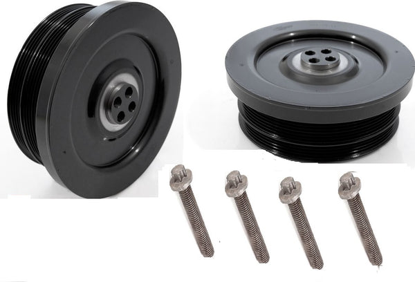 BMW 330D 325D 525D 530D 535D 635D 730D X5 X6 CRANKSHAFT DAMPER PULLEY & BOLT