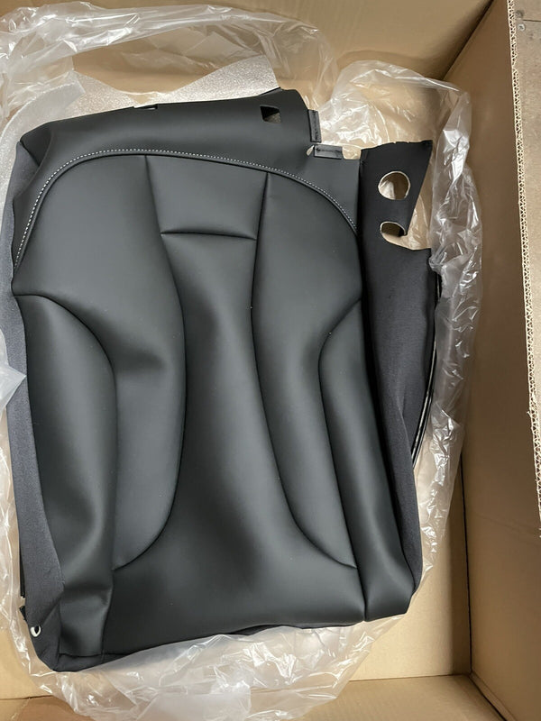 AUDI A3 S3 RS3 8V 2017-21 REAR SEAT BACK REST LEATHER COVER 8V0885805B  GENUINE