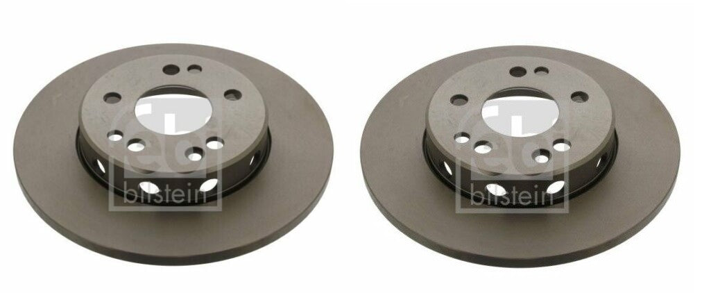 FOR MERCEDES 200 230 300 FRONT BRAKE DISC DISCS ORIGNAL FEBI  PAIR