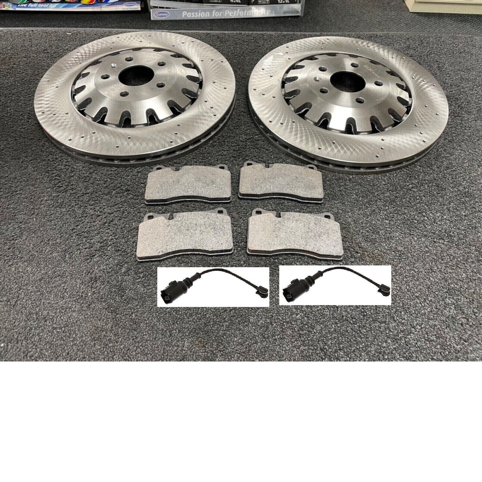 FOR AUDI TTRS FRONT PERFORMANCE BRAKE DISC + PADS 370X32MM 8J0615301 E F K