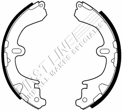 FOR TOYOTA COROLLA REAR BRAKE SHOES FULL SET 1.3 1.6 2.0 D